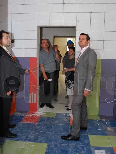 Primarul Baii Mari, pe santier (c) eMM.ro